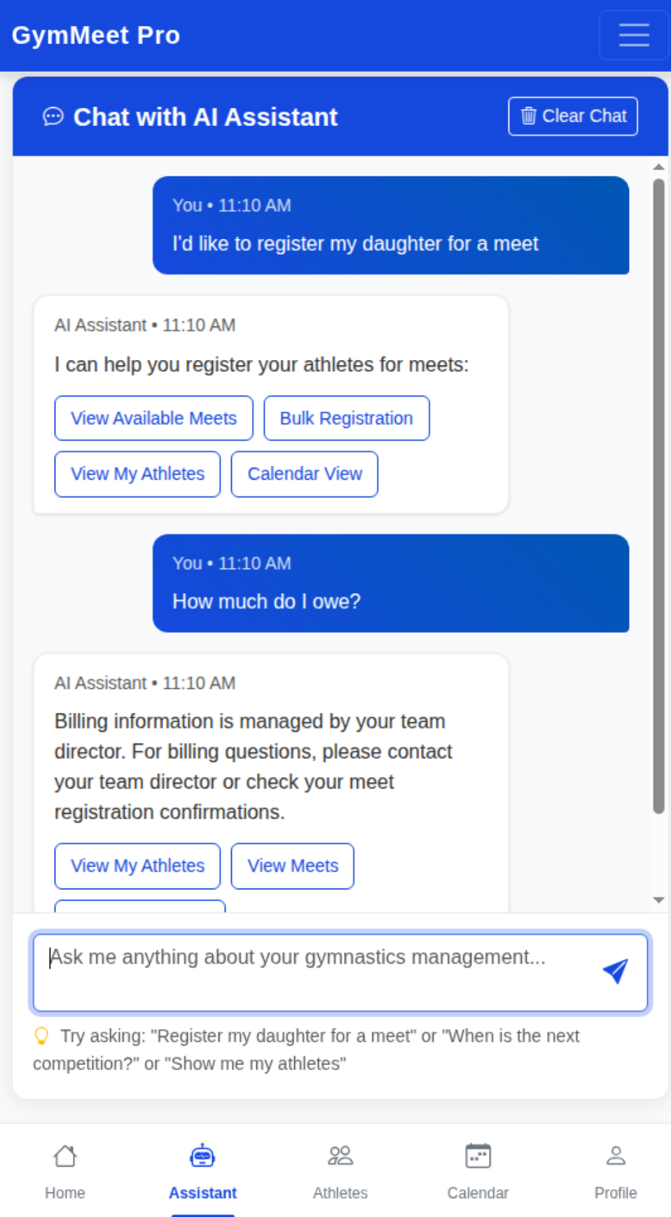 AI assistant mobile